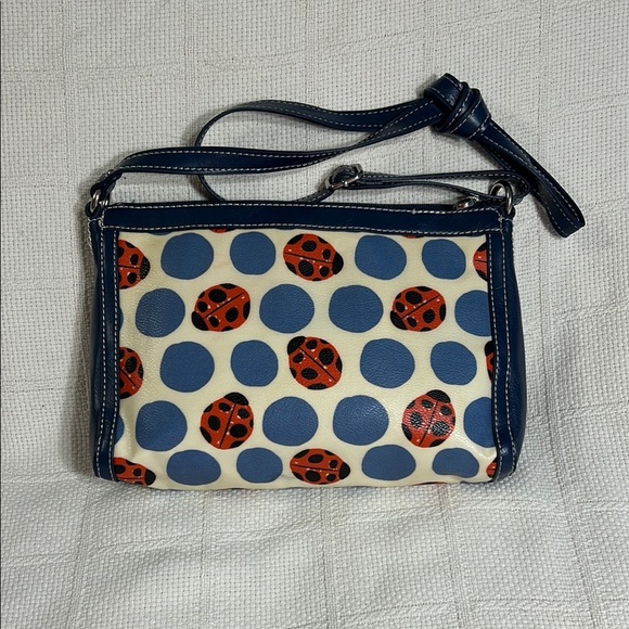 Relic Navy and Cream Ladybug Crossbody Bag - Picture 2 of 15